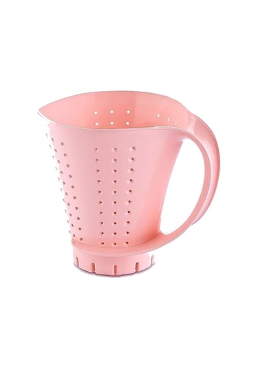 Sürahi Şeklinde Kulplu P ratik Pirinç Bakliyat Yıkama Süzgeci