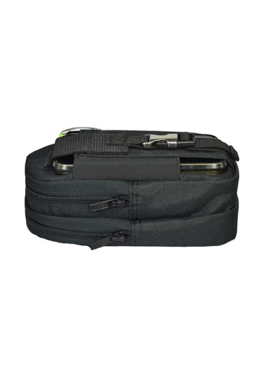 Taktikal Molle 610d Cordura Palaska Bel Çantası Siyah
