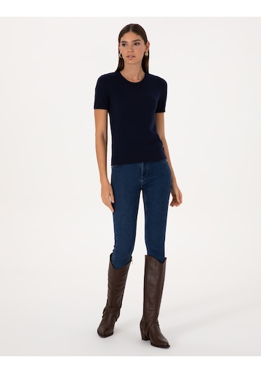 Pierre Cardin Kadın Lacivert Kazak /triko 50316341-vr033 Lacivert