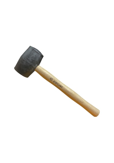 Eltos Ahşap Saplı Lastik Tokmak 60mm Et864