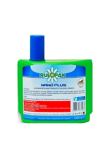 Rulopak Nano Plus Dispenser Koku Kartuşu 550 G