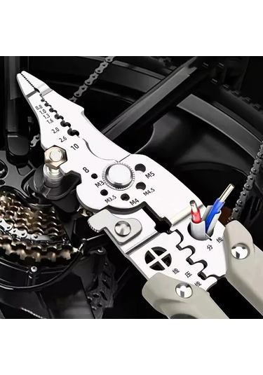 Elektrikçiler İçin Özel Tel Yarma Ve Sıyırma İçin Çok