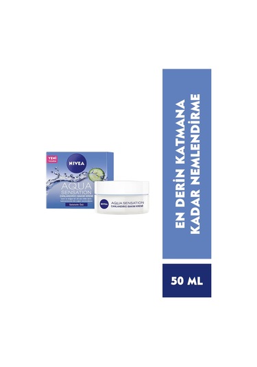 Nivea Aqua Sensation Normal/Karma Ciltler Için Canlandırıcı Bakım Kremi 50 ML