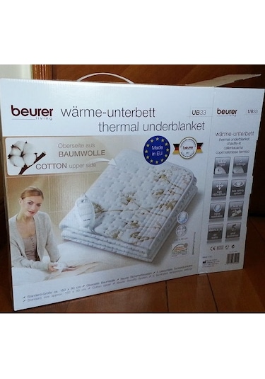 Beurer Ub 33 Isıtmalı Yatak Altı Minderi / Elektrikli Minder