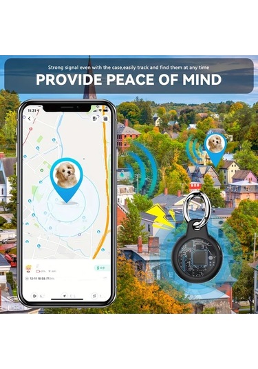 Siyah 2 Paket Item Locator, Sadece Apple İle Uyumlu, Bagaj Takibi Etiketi, Cüzdan Bulucu, Cep Telefonu Takipçisi, Pil İle 1 Yıl Kadar Sürer, Pil Değiştirilebilir, Silikon Kılıf Ve Anahtarlık Dahil