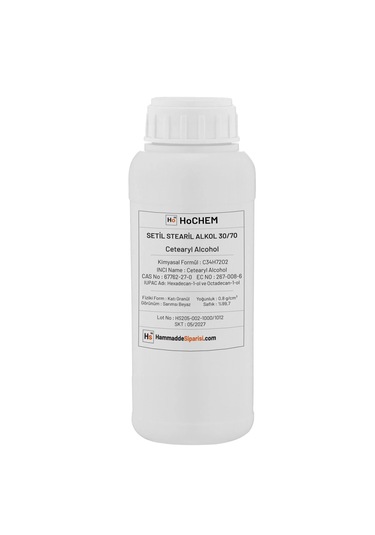 Hochem Setil Stearil Alkol 30/70 Cetearyl Alcohol 30/70 - 1 ...