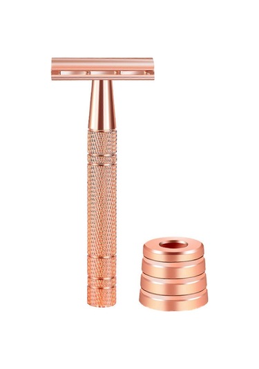 Unisex Yeniden Kullanılabilir Manuel Tıraş Makineleri, Tabanlı Taşınabilir Değiştirilebilir Tıraş Başlıkları Ve Sakal Vücut Kılları İçin Tıraş Makinesi