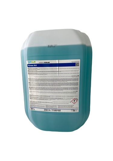 Ecolab Endüstriyel Bulaşık Makinesi Sıvı Durulama Ürünü 20 L