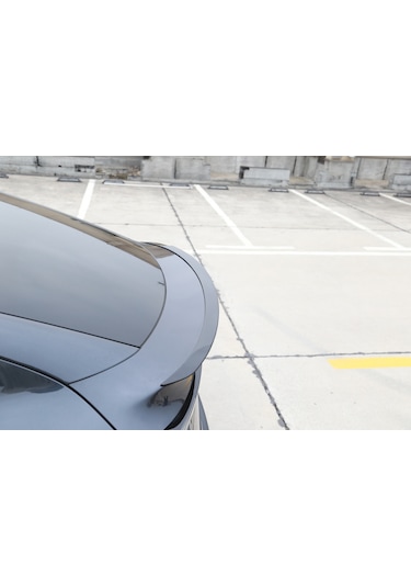 Tesla Junıper Içın Uyumlu Spoıler Parlak Siyah