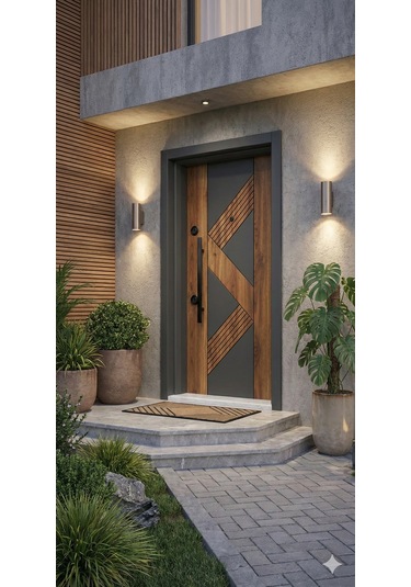 Ses Seri Si Elegance Güvenli K Kapisi Çeli K Kapi - Vi Lla Kapisi 209 X 106 X 92