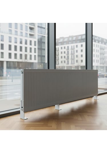 Panel Radyatör Yere Montaj Ayağı Zemine Bağlantı Ayağı