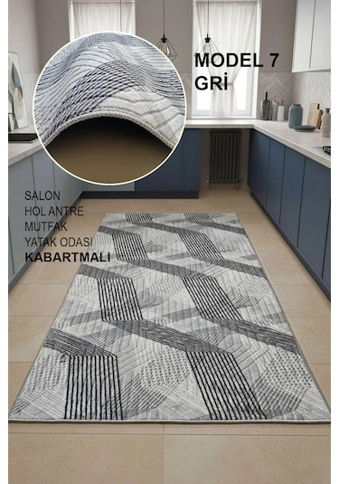 Lüle Halı Kaymaz Taban Yolluk Halı Kesme Halı Yolluk