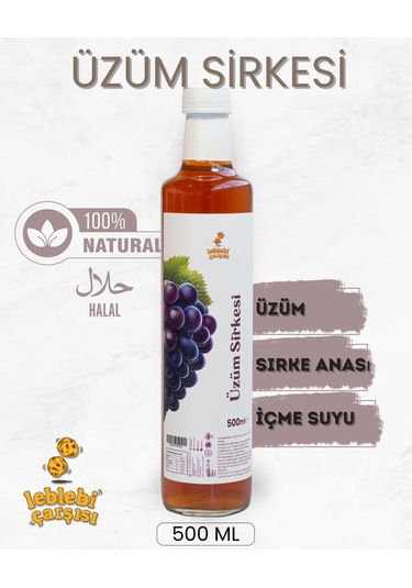 Leblebi Çarşısı Üzüm Sirkesi 500ml