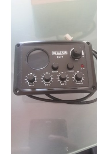 Nemesis EQ-4 Saz Gitar Vs Enstrüman için Ekolayzer Seti + Eşikaltı