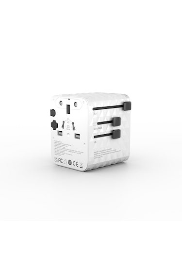 Truebo Multitravel Travel Adapter & Charger Evrensel Seyahat Adaptörü