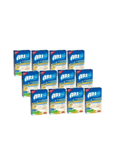 Arı Mama Gece 7 Tahıllı Sütlü Pirinç Unu 250 Gr x 12li Paket