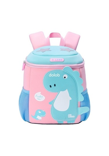 Ilkokul Öğrencileri Için Yeni Anaokulu Okul Çantaları Karikatür Küçük Dinozor Çocuk Ilkokul Öğrencileri Için Okul Çantaları Yükü Azaltmak Için Büyük Boy 3-7 Yaş Hzqwpz Pembe - Pembe