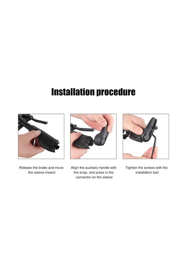 Xindoker Bisiklet Tutamak Kolu Yardımcısı, Tpr Kauçuk + Aluminyum Alyuminyum, Ergonomik Tasarım, Darbeleri Emici, Kaydırma Önleyici, 22.2 Mm Çaplı Direkler İçin Uygulanır Siyah