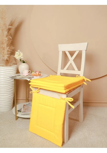 Mercity 40x40 Sandalye Yastığı Seti, 4 Parç 157961158 Gri