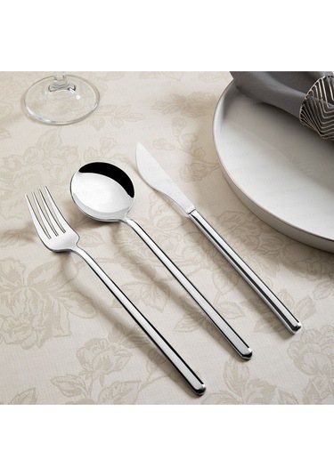 Nehir Sofia Çatal Kaşık Bıçak Seti - 36 Parça Çatal Kaşık Bıçak Seti Takımı 6 Kişilik