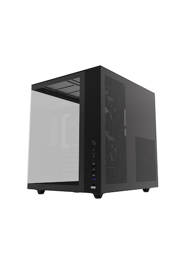 Hawk Gaming Hc510 650w 80+ Bronze Argb Akvaryum Atx Mid Tower Siyah Gaming Kasa