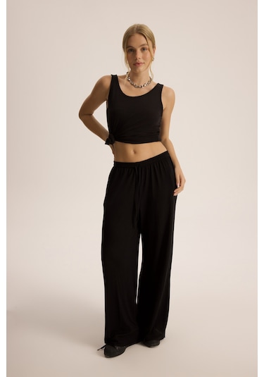 Mai Studios Co. Raina Siyah Kimono Basic Üçlü Takım Siyah