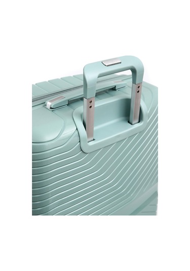 Ççs 5239 Polipropilen 3 Lü Valiz Seti Mavi