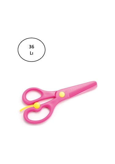 Mas 698 Plastik Çocuk Makası 36'lı - Cbt8740-6113