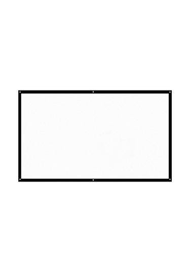 Suofeng H70 70 İnç 16:9 Dacron Projeksiyon Ekranı - Ev Sineması, Sınıf Ve Konferanslar İçin İç/ Dış Mekan Uyumlu Basit Kurulum