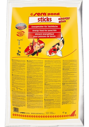 Sera Pond Stıcks Energy Plus 40 Lt
