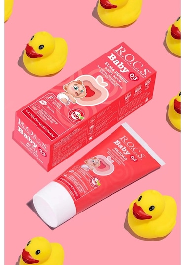 R.o.c.s. Baby 0-3 Yaş Elma Püresi Diş Macunu 35ml