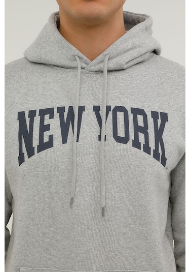 Superfly MEN KAPŞ. SWEAT Gri Erkek Sweatshirt Gri