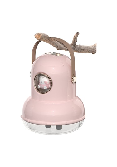 Icarer Ailesi If-js01 Usb Şarjlı Masaüstü Gece Lambası Çift Püskürtmeli Nemlendirici, Renk: Pembe Oyuncak Bebek