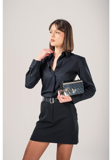 Ççs Kadın 17773 Omuz Askılı El Çantası GÜMÜŞ