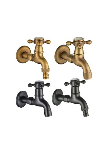 Novahub Suntek Antik Bahçe Çamaşır Makinesi: Su Dokunu Pirinç A Modeli Pirinç A