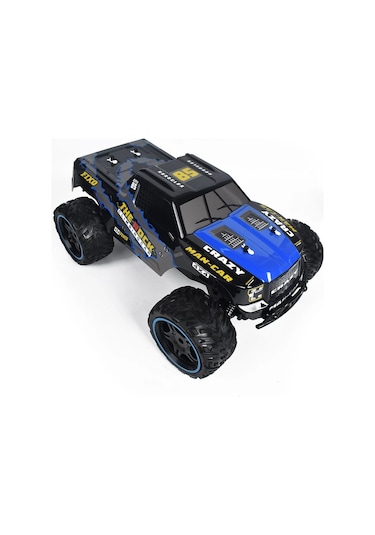 Kumandalı Dev Oyuncak Off-road Aracı 15km/h Hız 1:10 Full Fonksiyon Mavi Mavi