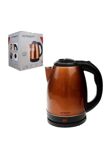 Crown CRW-7202 2200 W Çelik Su Isıtıcı Kettle