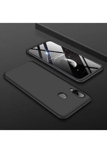 Samsung Uyumlu Galaxy A10s Kılıf Zore Ays Kapak Siyah