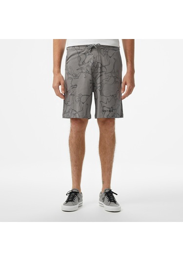 Unıted4 Erkek Gri Şort Tono Gri