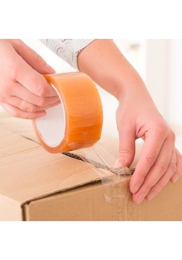 Nuga 3 Lü Şeffaf Koli Bandı 45 Mm * 100 Metre Akrilik (3 Adet)