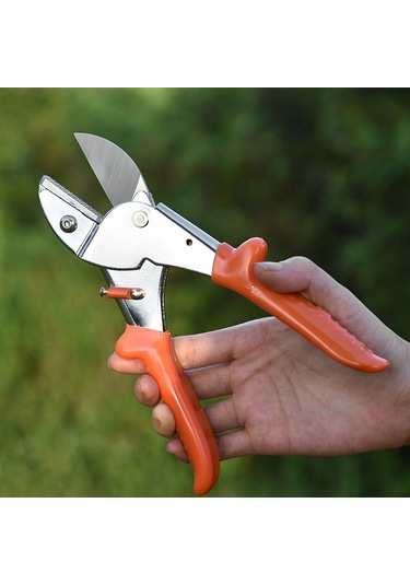 Sk5 Çelik Budama Makası Bıçağı Bahçe Meyve Ağacı Kalın Dal Güçlü Budama Makası Orta