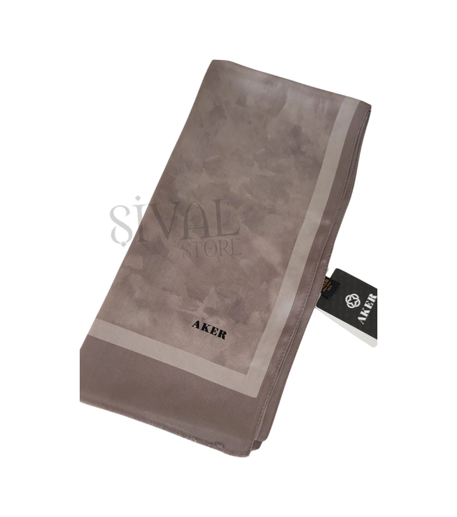 Çakıltaşı Aker İpek Jakar Fular 331 Kahverengi