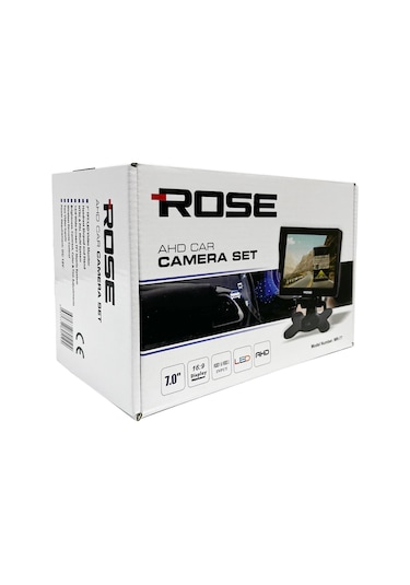 Rose Mr-77 7 Widescreen, Led Ekran, Ahd Araç Kamera Seti