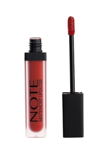 Note Cosmetique Mattemoist Lipgloss Yarı Mat Saten Bitişli Likit Ruj 407 Notisme - Kırmızı