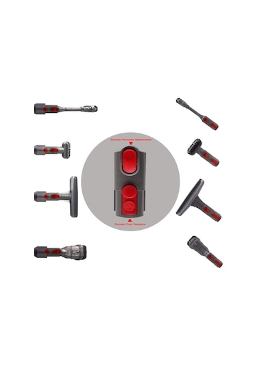 Dc24 Dc33 Dc35 Dc39 Dc44 Dc58 Dc59 Dc62 Dc74 Süpürge İle Uyumlu Fırça Aksesuar Seti