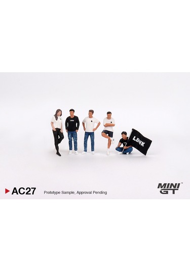 Mini Gt Ac27 Figurine: Team Liberty Walk