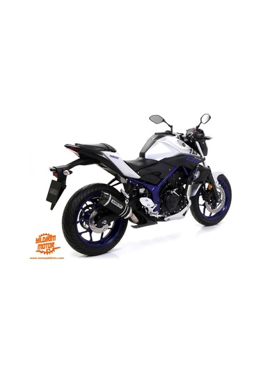Arrow Yamaha Mt-25 Karbon Fiber Siyah Egzoz 16-19