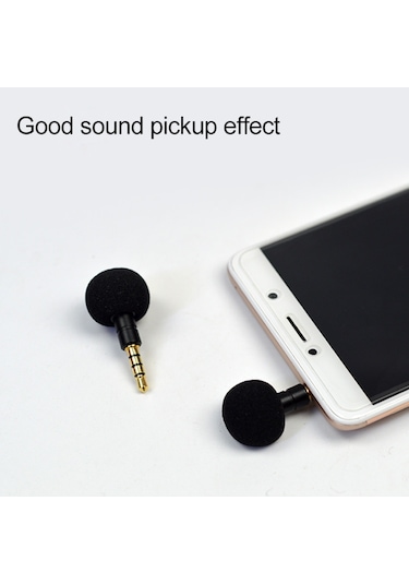 ZJ040MR Stereo 3.5Mm Uyumlu Telefon Ve Laptop İçin Mikrofon