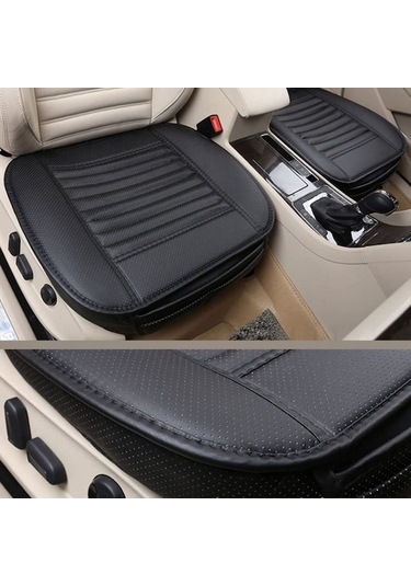 Novahub Konforlu Deri Bambu Koltuk Kılıfı