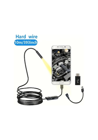 Boatshop1 5mm Kanalizasyon Endoskop Endoskopi Tip C Mini Kamera 3ü 1 Arada Otomotiv İnceleme Kamera Boroskop Android İçin 10 Metre Kablo Boatshop1 5mm Kanalizasyon Endoskop Endoskopi Tip C Mini Kamera 3ü 1 Arada Otomotiv İnceleme Kamera Boroskop Android İçin 10 Metre Kablo
